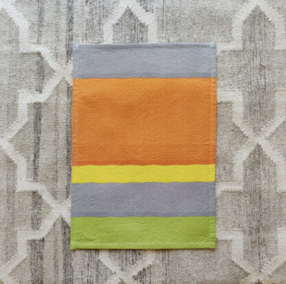 Calyz Grey Orange Placemat Napkin Set
